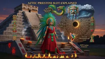 Aztec Priestess Slot Explained: Aztec Mythology Themes, Ritual Symbolism, Ancient Mesoamerican Gods, and RTP Casino Features