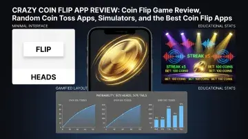 Crazy Coin Flip App Review: Coin Flip Game Review, Random Coin Toss Apps, Simulators, and the Best Coin Flip Apps